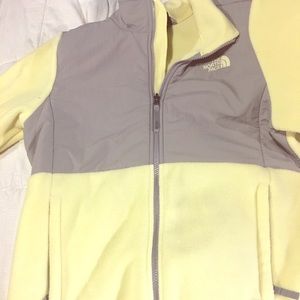 Yellow fleece northface